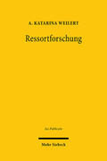 Weilert |  Ressortforschung | Buch |  Sack Fachmedien