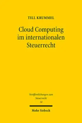 Krummel |  Cloud Computing im internationalen Steuerrecht | Buch |  Sack Fachmedien