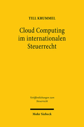 Krummel | Krummel, T: Cloud Computing im internationalen Steuerrecht | Buch | 978-3-16-161690-7 | sack.de