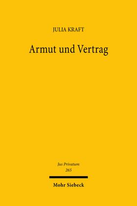 Kraft | Armut und Vertrag | Buch | 978-3-16-161716-4 | sack.de