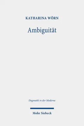 Wörn |  Ambiguität | eBook | Sack Fachmedien