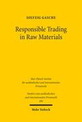 Gasche |  Responsible Trading in Raw Materials | Buch |  Sack Fachmedien