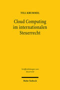 Krummel |  Cloud Computing im internationalen Steuerrecht | eBook | Sack Fachmedien