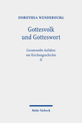 Wendebourg / Kaufmann / Stegmann |  Gottesvolk und Gotteswort | Buch |  Sack Fachmedien