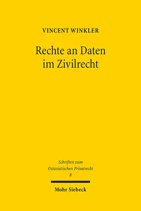 Winkler | Rechte an Daten im Zivilrecht | E-Book | sack.de