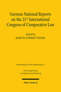 Schmidt-Kessel |  German National Reports on the 21st International Congress of Comparative Law | eBook | Sack Fachmedien