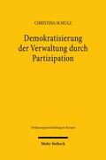 Schulz |  Demokratisierung der Verwaltung durch Partizipation | eBook | Sack Fachmedien