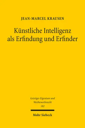 Krausen |  Künstliche Intelligenz als Erfindung und Erfinder | eBook | Sack Fachmedien