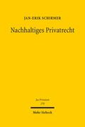 Schirmer |  Nachhaltiges Privatrecht | Buch |  Sack Fachmedien