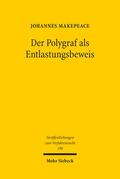 Makepeace |  Der Polygraf als Entlastungsbeweis | eBook | Sack Fachmedien