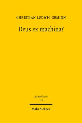 Geminn | Deus ex machina? | Buch | 978-3-16-162036-2 | sack.de