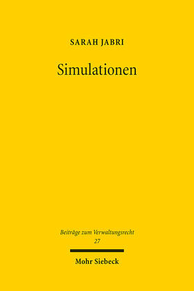Jabri | Simulationen | Buch | sack.de