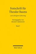 Siekmann |  Festschrift für Theodor Baums zum siebzigsten Geburtstag | eBook | Sack Fachmedien
