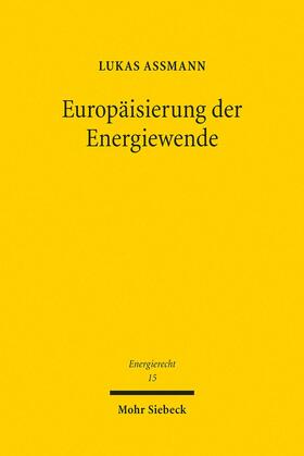 Assmann | Europäisierung der Energiewende | E-Book | sack.de