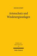 Jurdt |  Artenschutz und Windenergieanlagen | Buch |  Sack Fachmedien