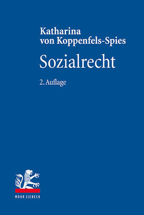 Koppenfels-Spies | Sozialrecht | Buch | 978-3-16-162301-1 | sack.de