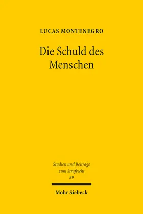 Montenegro |  Die Schuld des Menschen | Buch |  Sack Fachmedien