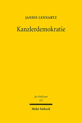 Lennartz |  Kanzlerdemokratie | Buch |  Sack Fachmedien