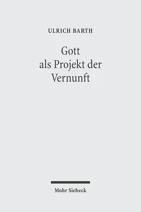Barth |  Gott als Projekt der Vernunft | eBook | Sack Fachmedien
