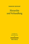 Rennert |  Hierarchie und Verhandlung | Buch |  Sack Fachmedien