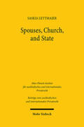 Lettmaier |  Spouses, Church, and State | Buch |  Sack Fachmedien