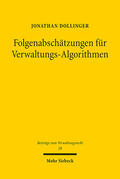 Dollinger |  Folgenabschätzungen für Verwaltungs-Algorithmen | Buch |  Sack Fachmedien