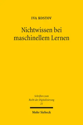 Kostov | Nichtwissen bei maschinellem Lernen | Buch | 978-3-16-162609-8 | sack.de