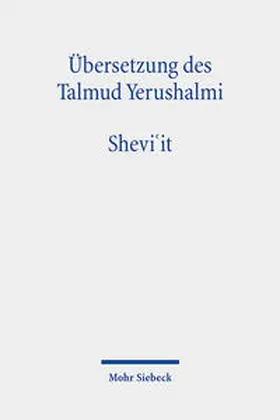 Becker / Hüttenmeister / Schäfer |  Übersetzung des Talmud Yerushalmi | Buch |  Sack Fachmedien