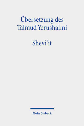 Becker / Hüttenmeister / Schäfer | Übersetzung des Talmud Yerushalmi | E-Book | sack.de