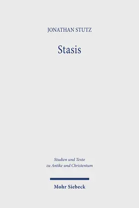 Stutz |  Stasis | Buch |  Sack Fachmedien