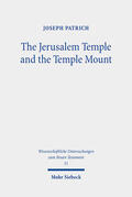 Patrich |  The Jerusalem Temple and the Temple Mount | Buch |  Sack Fachmedien