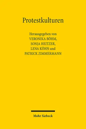 Böhm / Heitzer / Köhn |  Protestkulturen | Buch |  Sack Fachmedien