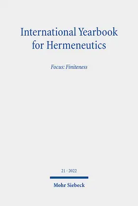 van der Heiden / Novokhatko |  International Yearbook for Hermeneutics | Buch |  Sack Fachmedien