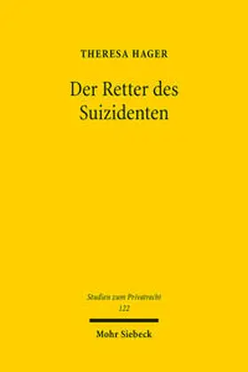 Hager |  Der Retter des Suizidenten | Buch |  Sack Fachmedien