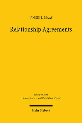 Maas | Relationship Agreements | Buch | 978-3-16-163578-6 | sack.de