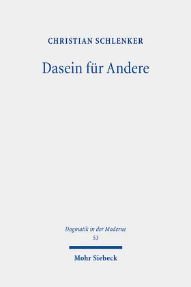 Schlenker | Dasein für Andere | E-Book | sack.de