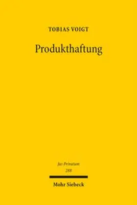 Voigt |  Produkthaftung | Buch |  Sack Fachmedien