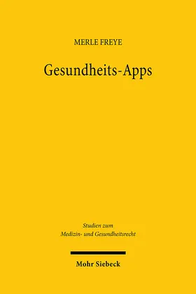 Freye |  Gesundheits-Apps | eBook | Sack Fachmedien