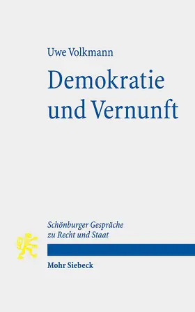 Volkmann | Demokratie und Vernunft | Buch | 978-3-16-164118-3 | sack.de