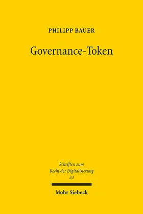 Bauer | Governance-Token | Buch | 978-3-16-164148-0 | sack.de