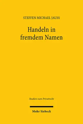 Jauß | Handeln in fremdem Namen | Buch | 978-3-16-164284-5 | www.sack.de
