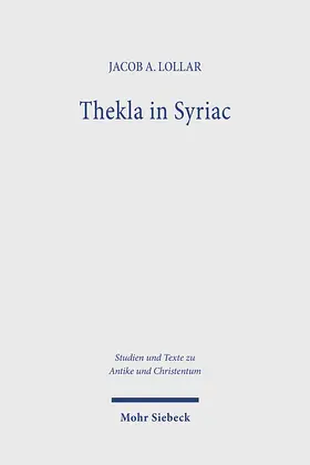 Lollar |  Thekla in Syriac | Buch |  Sack Fachmedien