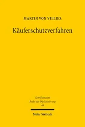 von Villiez | Käuferschutzverfahren | Buch | 978-3-16-164850-2 | www.sack.de