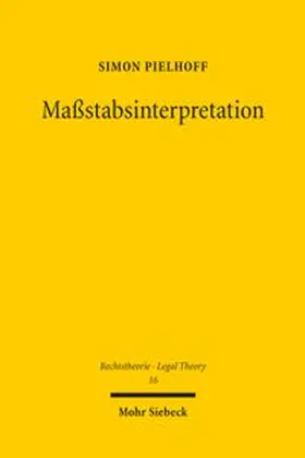 Pielhoff |  Maßstabsinterpretation | Buch |  Sack Fachmedien