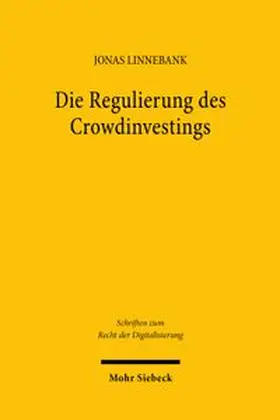 Linnebank | Die Regulierung des Crowdinvestings | Buch | 978-3-16-200617-2 | www.sack.de