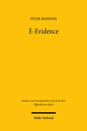 Meißner |  E-Evidence | Buch |  Sack Fachmedien