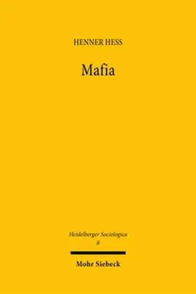 Hess |  Mafia | Buch |  Sack Fachmedien