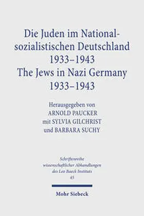 Paucker |  Die Juden im Nationalsozialistischen Deutschland 1933-1943 /The Jews in Nazi Germany 1933-1943 | Buch |  Sack Fachmedien