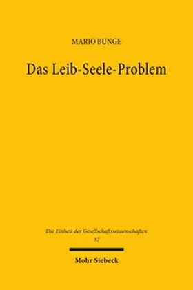 Bunge |  Das Leib-Seele-Problem | Buch |  Sack Fachmedien