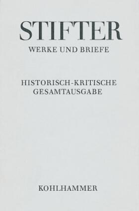 Doppler / Dittmann / Frühwald |  Werke und Briefe I/1. Studien, Journalfassungen I | Buch |  Sack Fachmedien